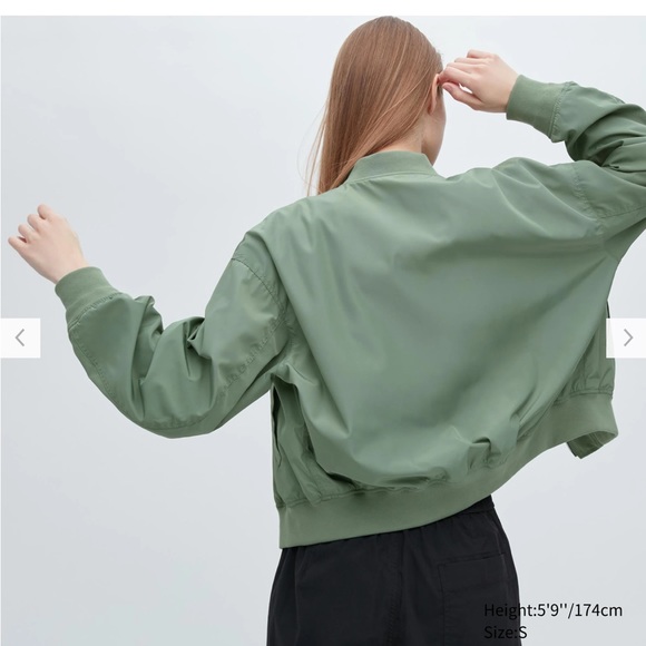 Uniqlo Ribbed Blouson Bomber Jacket - Picture 6 of 15